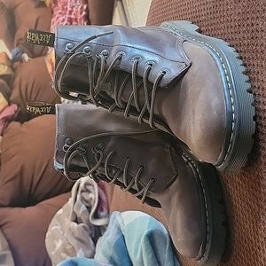 Brown Doc Martens size 8